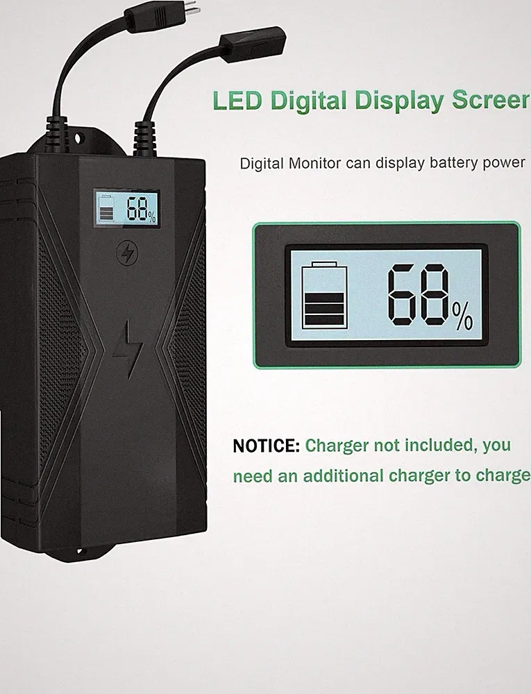 FOOAO BP-A1 Black 2500mAh Universal Battery Pack For Reclining Furniture